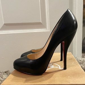 Christian Louboutin Feticha 120 Kid Black Pumps